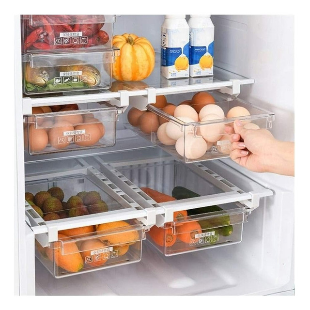 Set de 3 Organizadores de Alimentos Para Refrigerador