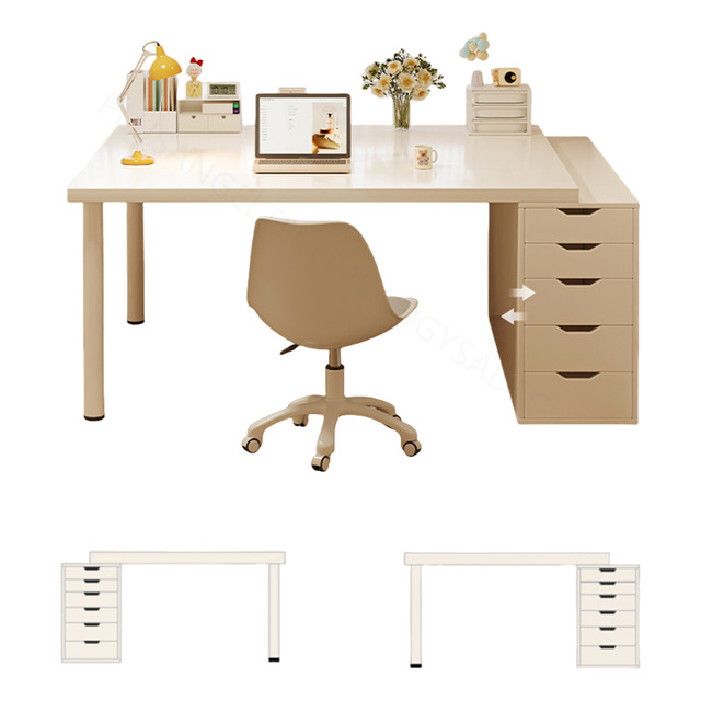 Escritorio Con Cajones De Sencillez Moderna 120x50x73cm