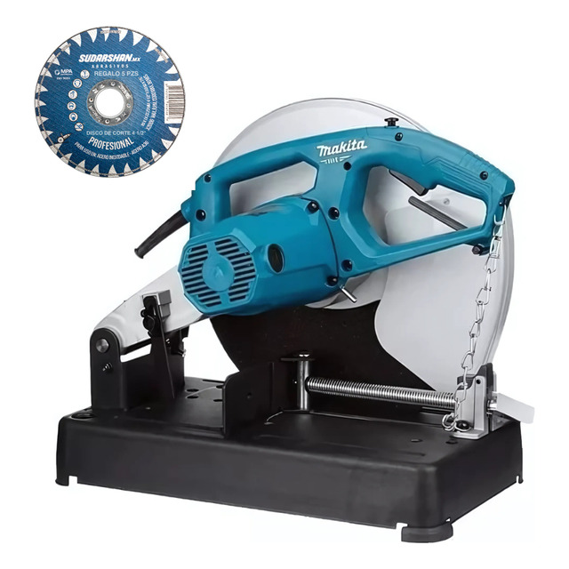 Mercado libre: Cortadora De Metal Makita M2401b 14 2000w 3800rpm Cable 2.5m