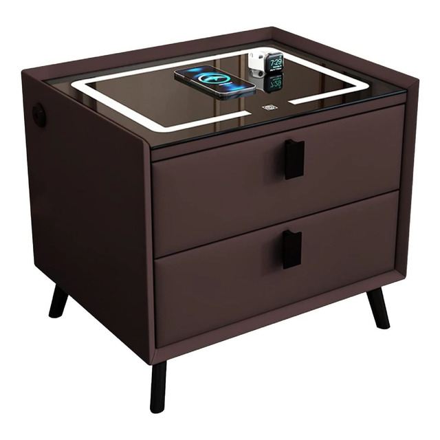 Mercado libre: Buro Inteligente Mesa De Noche Organizador Recamara Mueble