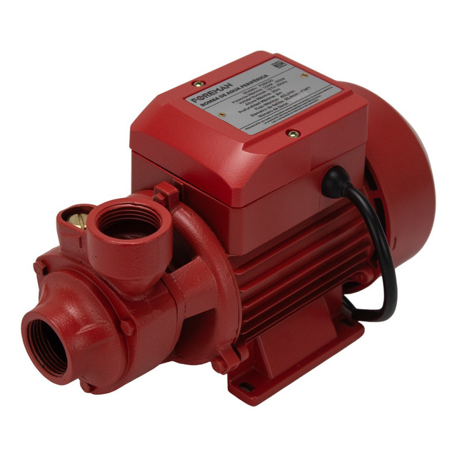 Bomba eléctrica periférica agua 1/2 Hp silenciosa 127V 30m