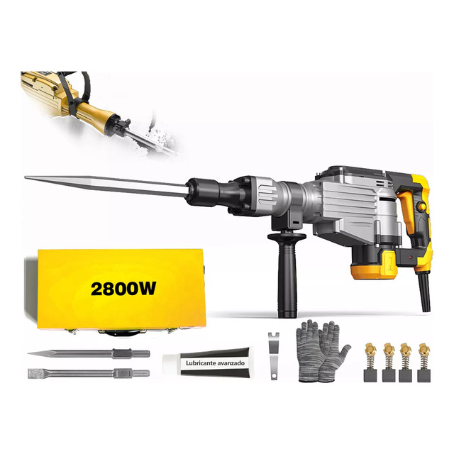 Moledor Rompedor De Concreto Martillo Uso Rudo 110v