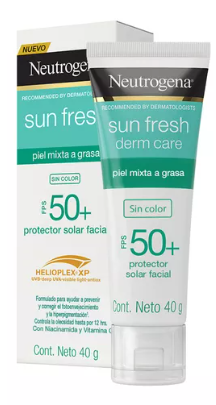 Protector Solar Facial sin color