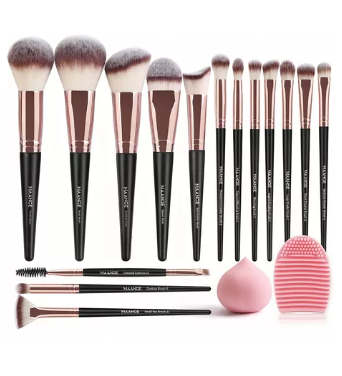 15 Piezas Brochas De Maquillaje Profesional