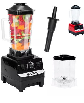 Licuadora Profesional Moledor 2 En 1 Vaso 2lt