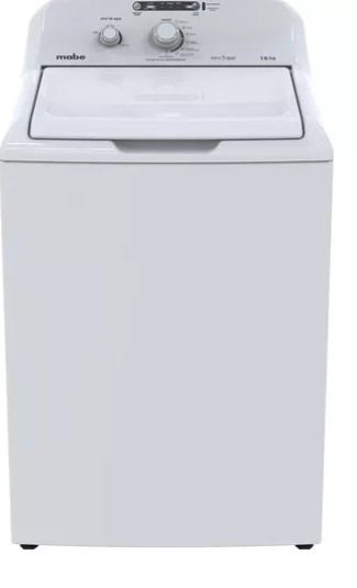 Lavadora Automática 16 Kg Blanca Mabe