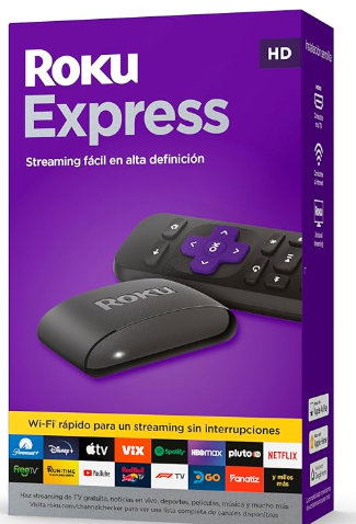Roku Express Dispositivo de Streaming HD/Compatible con Alexa