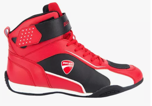 Tenis Ducati Racer S018 Rojo Con Negro Para Hombre