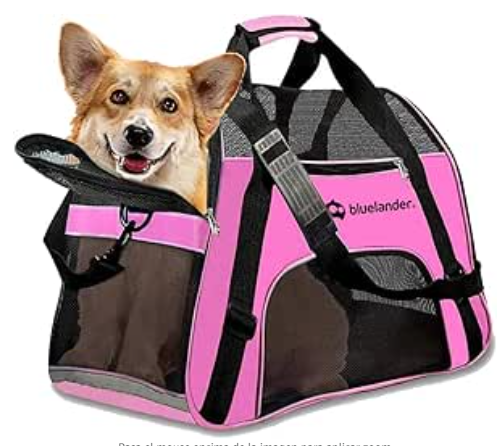 Bluelander Transportadora para Perro y Gato, Razas Pequeñas