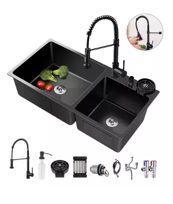 Fregadero De Cocina 304 Acero Inoxidable 8045 Grifo