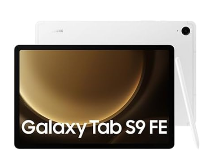 SAMSUNG Galaxy Tab S9 FE Plata 8GB RAM 256GB ( CON BANORTE )