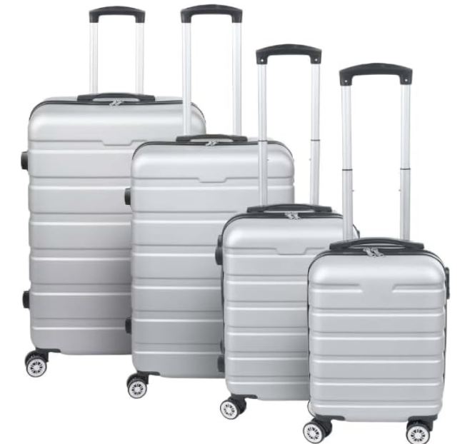 TRAVEL ELITE Juego de 4 Maletas de Viaj