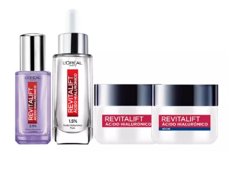 Kit L’Oréal Paris Revitalift Ácido Hialurónico Sérum