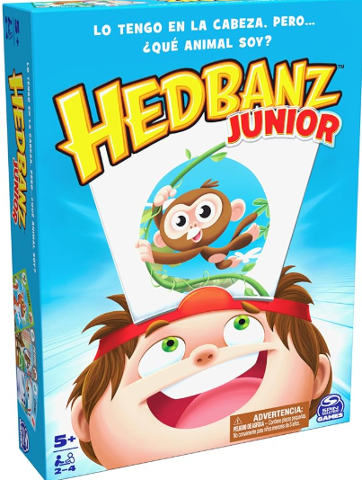 Games Spin Master, Juego de Mesa Hedbanz