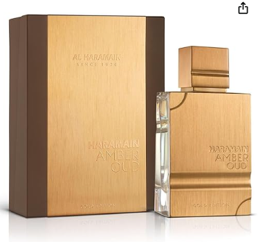 Al Haramain Ámbar Oud Edición Oro perfume arabe