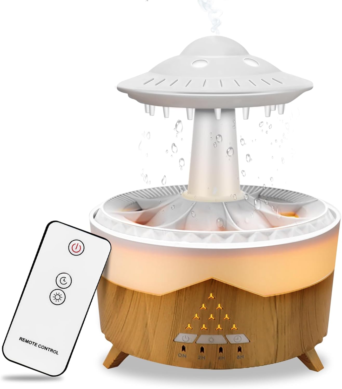 VINGVO Humidificador De Nube De Lluvia Goteo De Agua