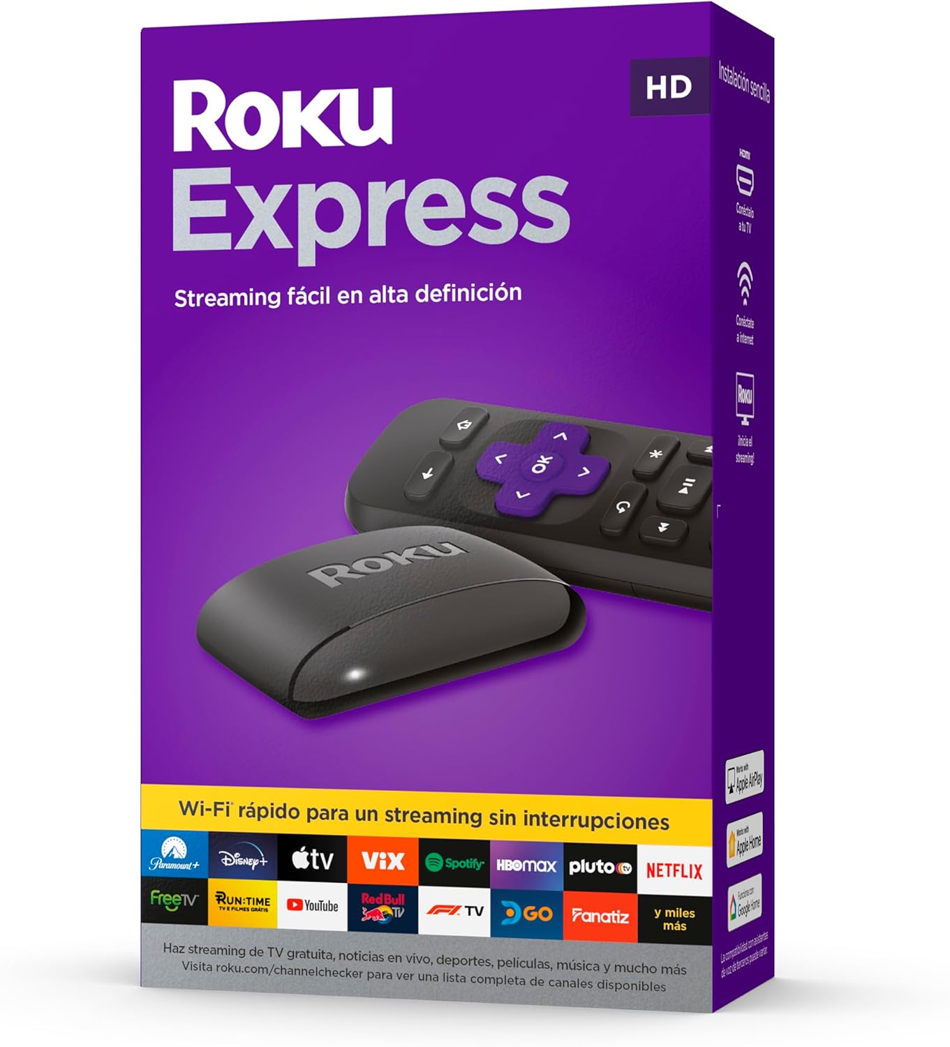 Roku Express Dispositivo de Streaming HD