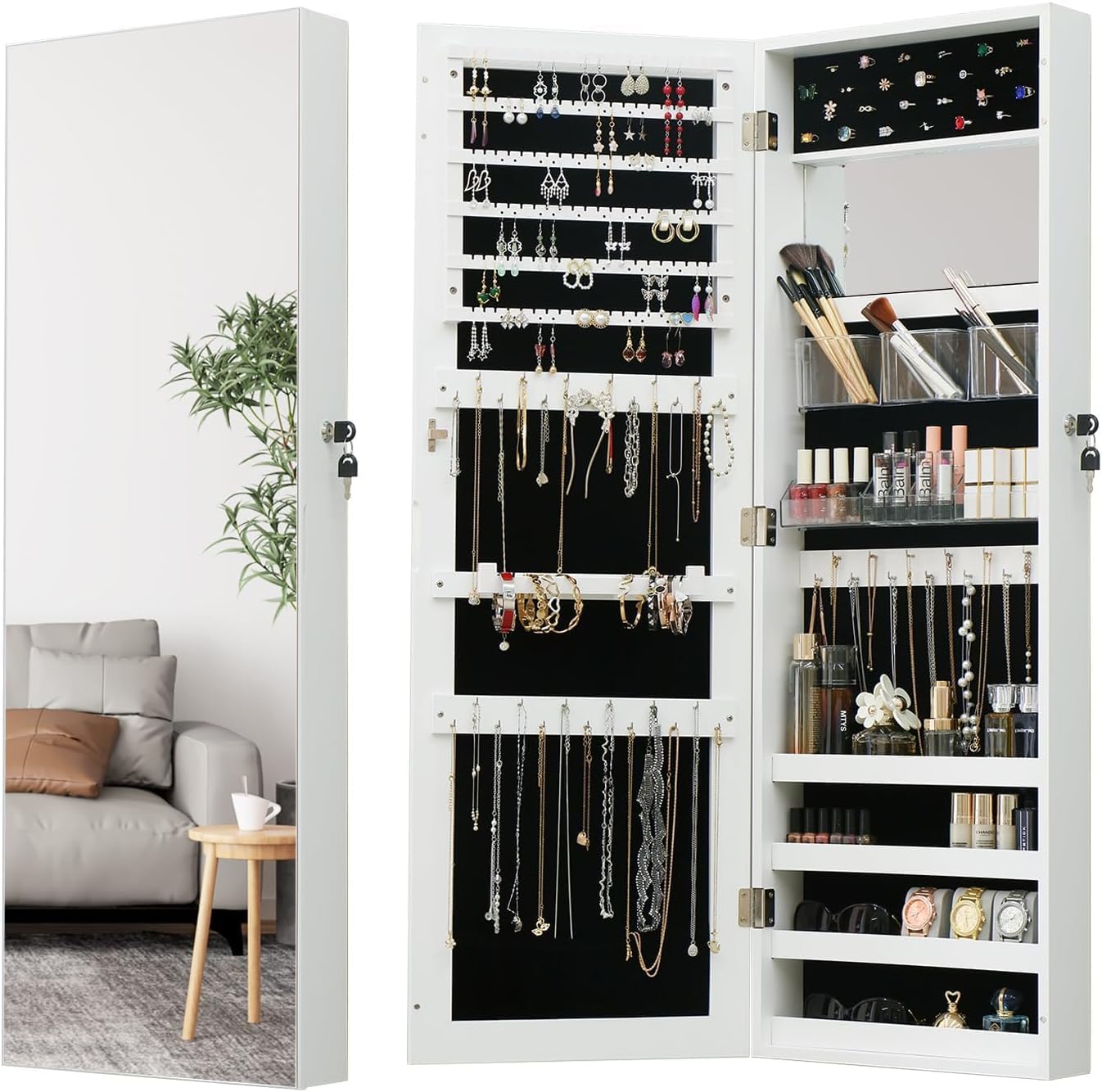 SIMPLE ESPACIO Espejo Organizador,110CM