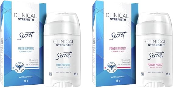 Antitranspirante Clinical Strength Fresh Response, 2 piezas