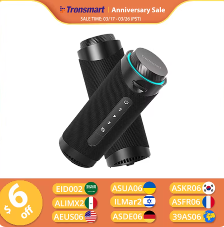 Aliexpress: Tronsmart T7 caixa de som bluetooth, sonido envolvente de 360 grados