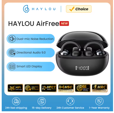 Aliexpress: HAYLOU auriculares inalámbricos AirFree con Bluetooth 5,4,