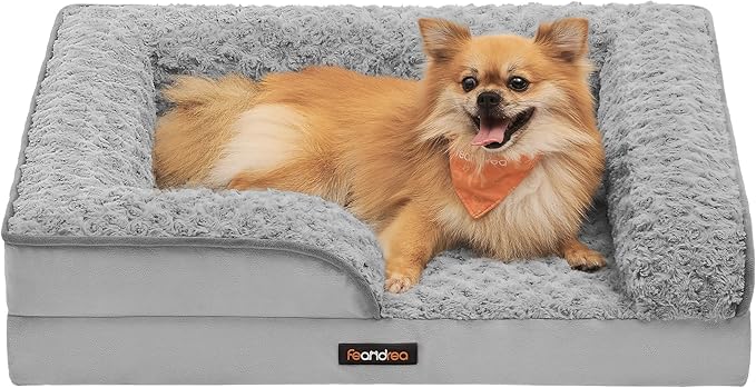 Cama para Mascotas, 71 x 58 x 16 cm, Ortopédica