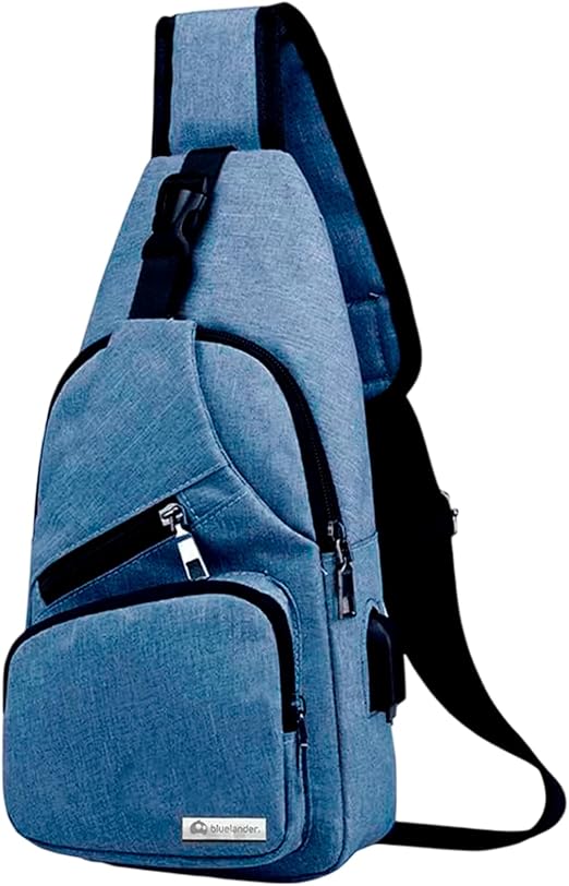 Mochila Cruzada Antirrobo Impermeable