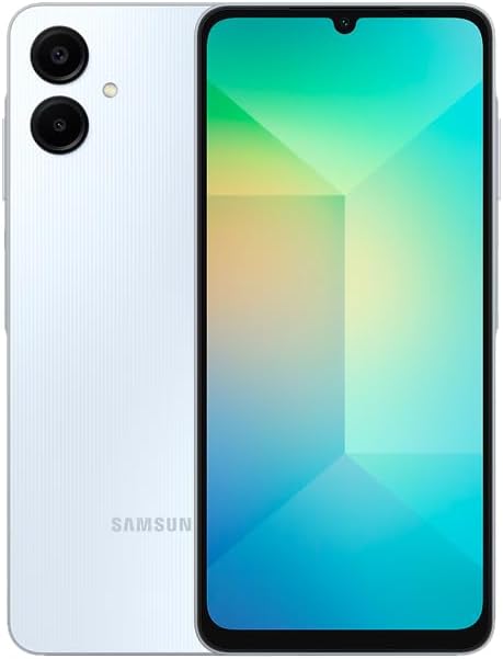 Celular  Galaxy A06 Azul Claro 4GB RAM 64GB