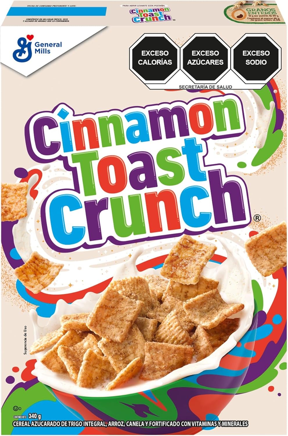 Cereal Cinnamon Toast Crunch Sabor a Canela