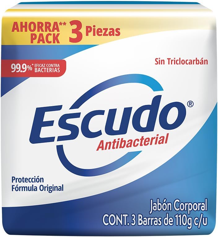 Jabón de Tocador Protección Fórmula Original, 3 barras