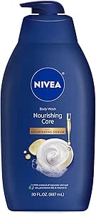 NIVEA Nourishing Care Body Wash with Nourishing Serum