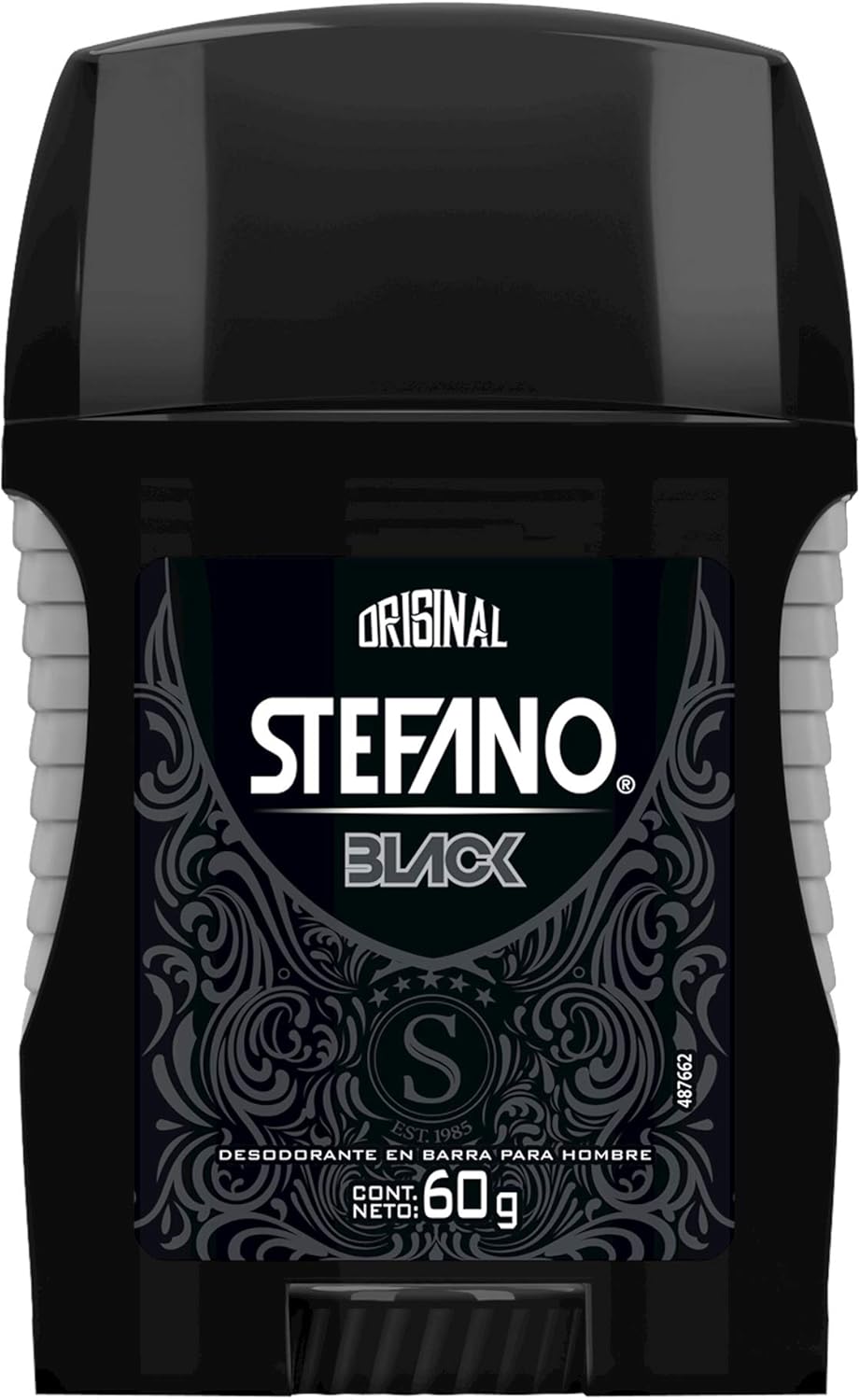 Stefano Desodorante Black en Barra para Hombre 60 g.
