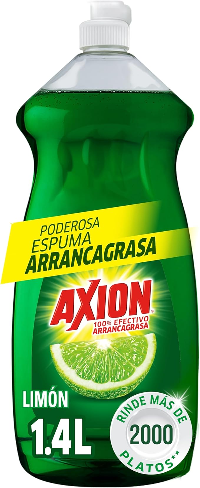 Axion Lavatrastes Líquido Limón 1.4 L