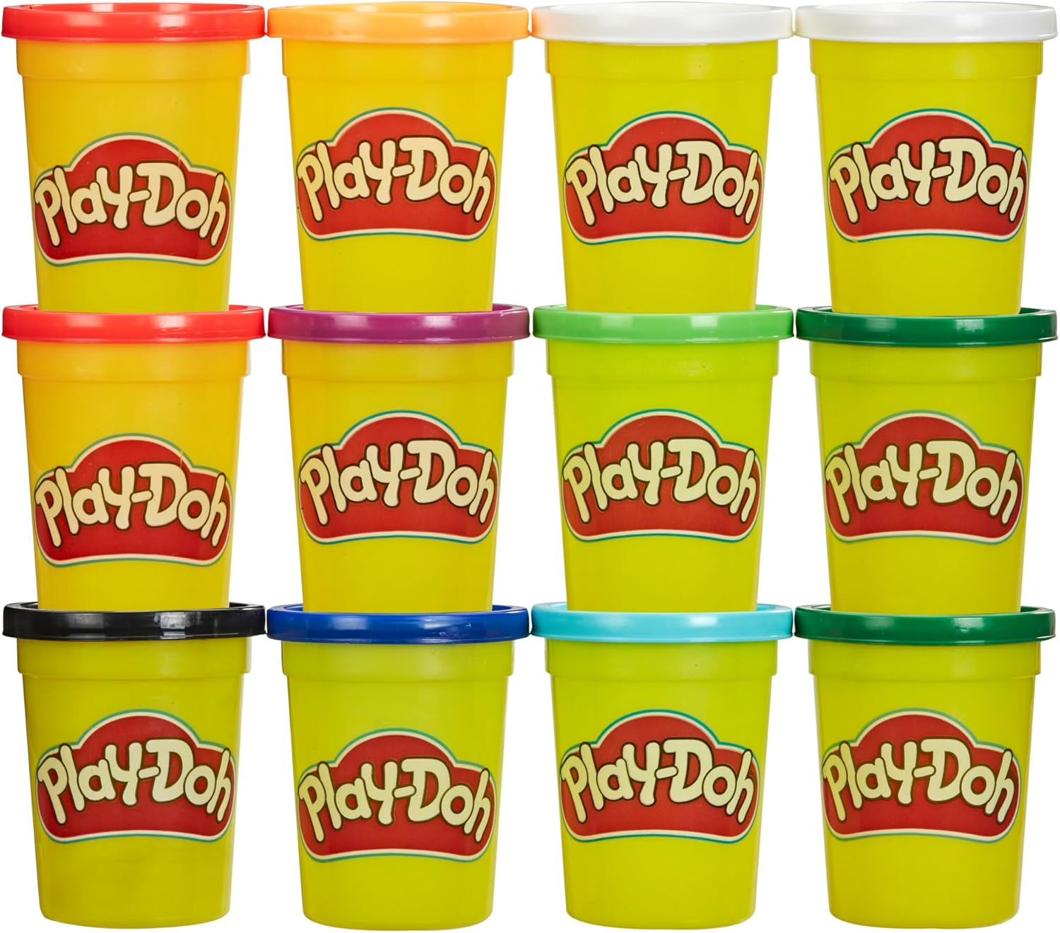Play-Doh Pack 12 Latas de Masa Moldeable