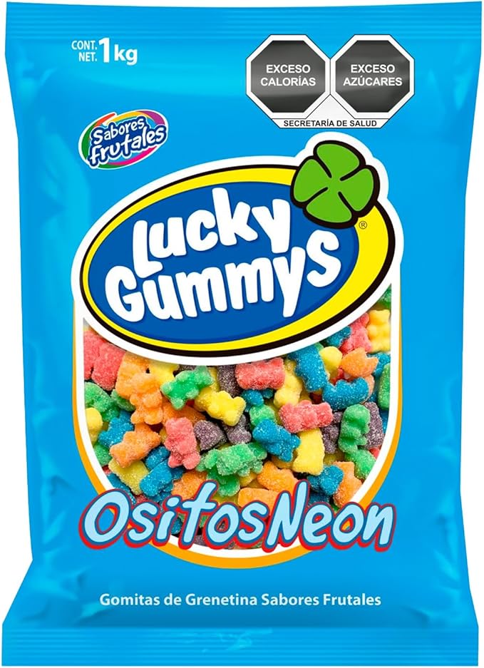 Gomitas de Grenetina | Sabores Frutales | Bolsa de 1 kg