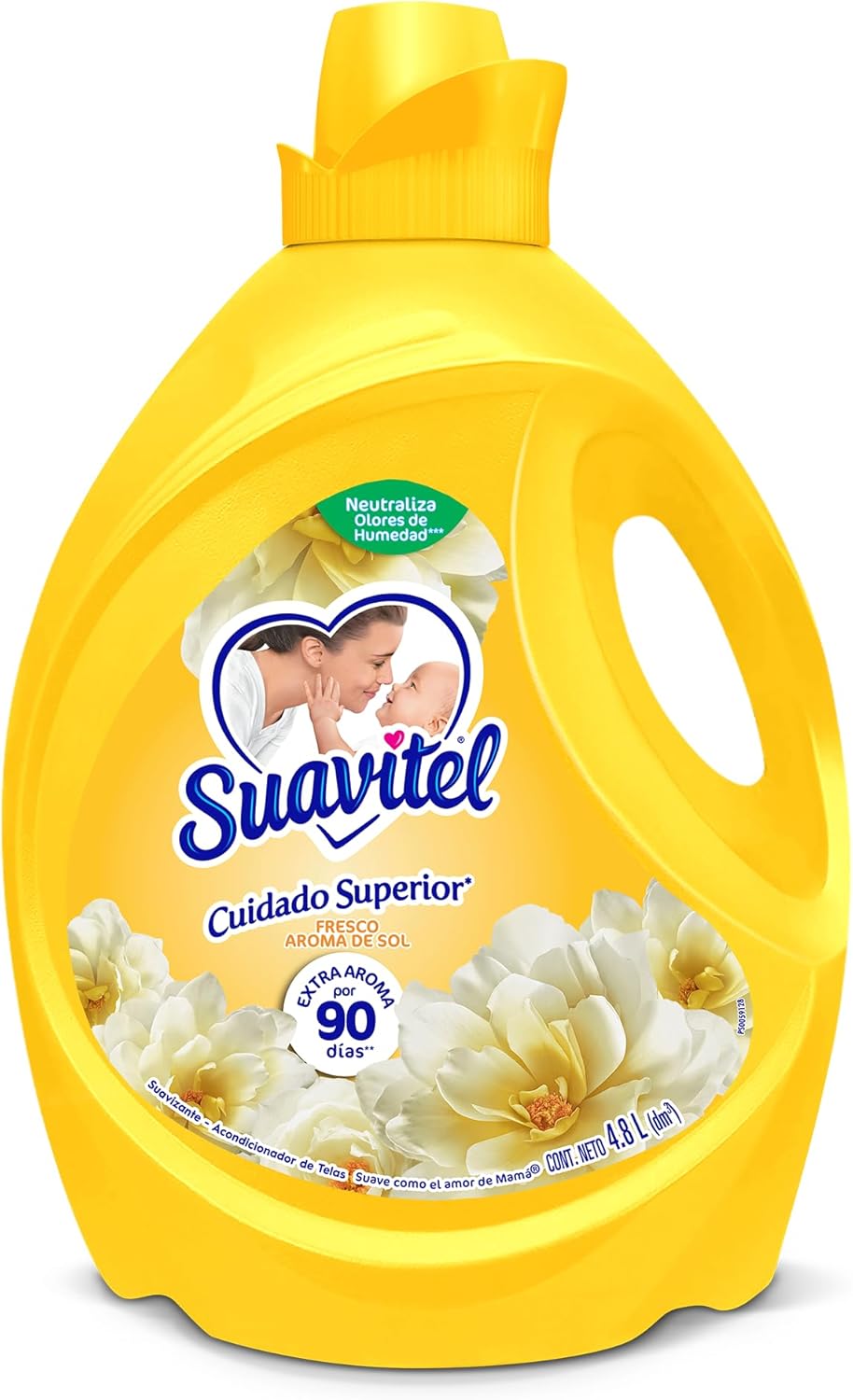Suavitel Suavizante de Ropa Cuidado Superior Aroma de Sol 4.8 L