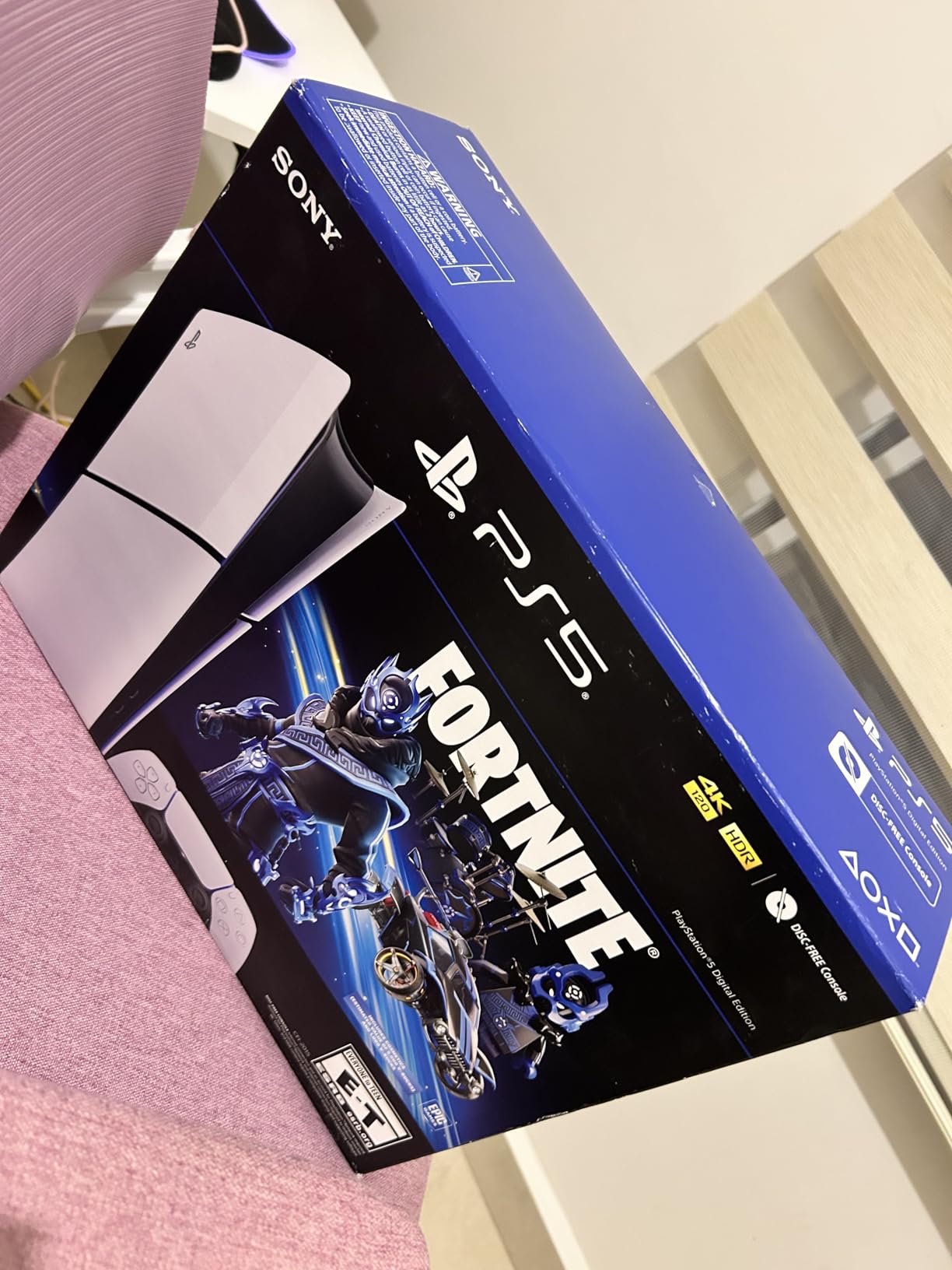 Playstation PS5 Console – Fortnite Cobalt Star Digital Edition