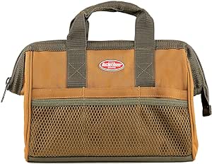 Bucket Boss Gatemouth 60013 Bolsa de herramientas en color café, 8 litros