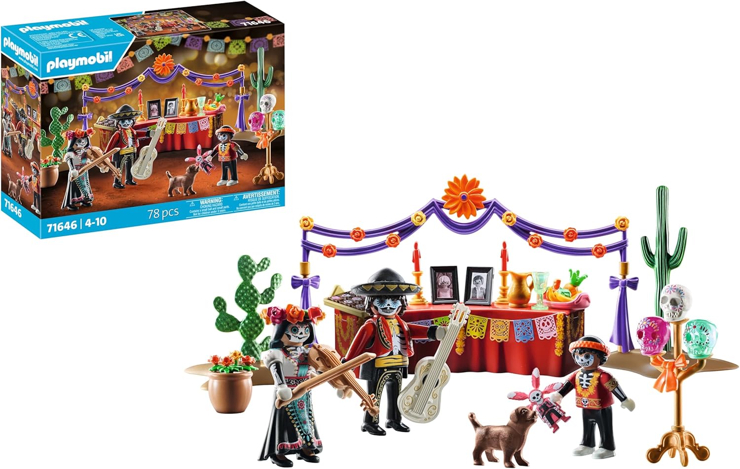 Playmobil Playset Ofrenda de Día de los Muertos
