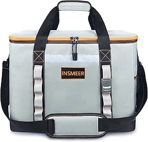 INSMEER Hielera Térmica Plegable para 65 latas