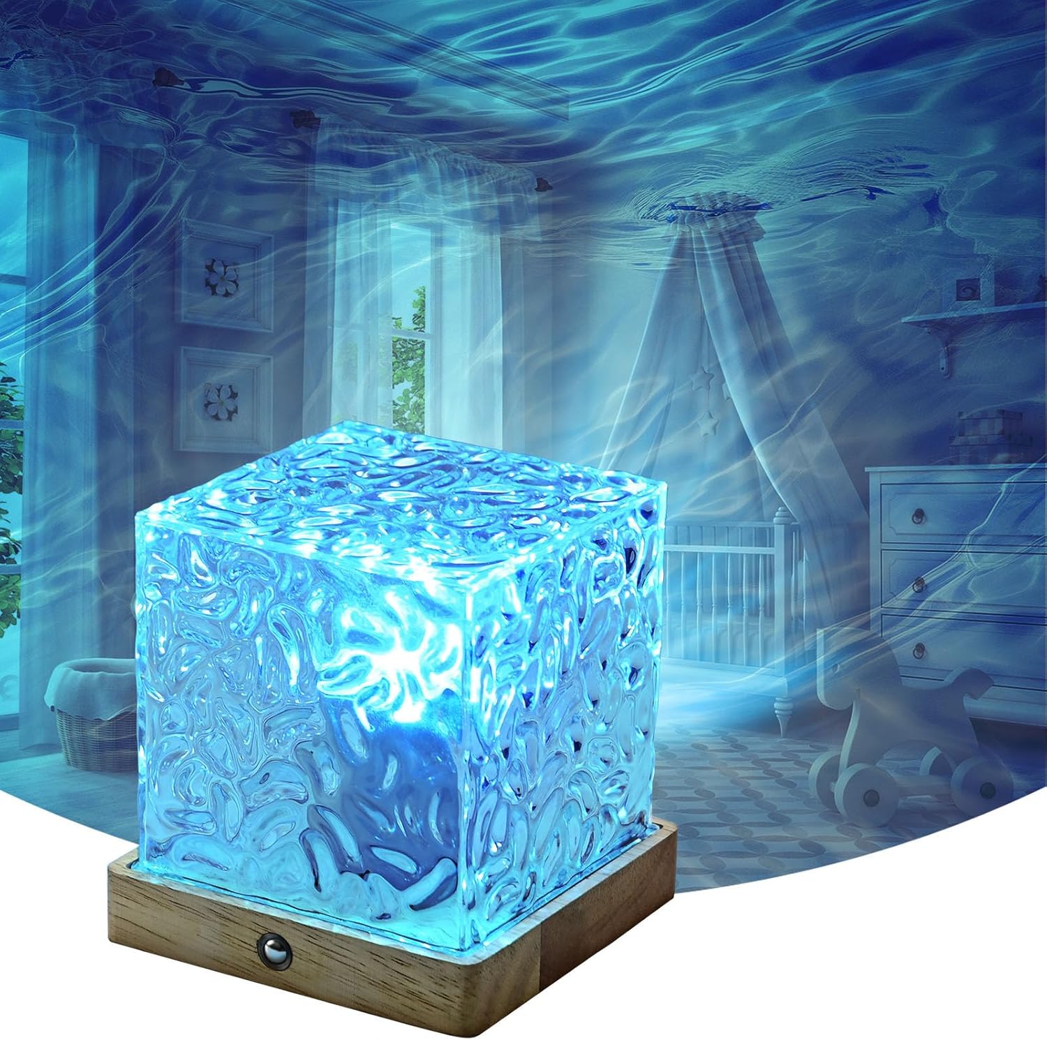 Proyector Lámpara de Ondas Oceánicas
