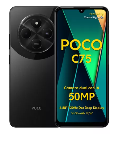 ML: Celular Xiaomi Poco C75 256gb + 8gb