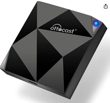OTTOCAST Adaptador inalámbrico CarPlay 2025