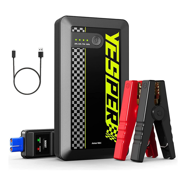 Mini Arrancador Batería De Coche Carro Portátil 1500a