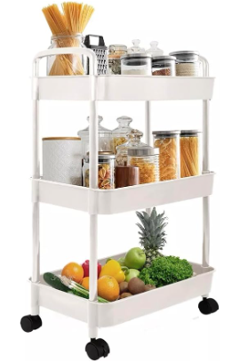 SELECTSHOP Carrito Organizador de 3 Niveles