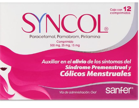 Syncol Comprimidos, 12 Piezas