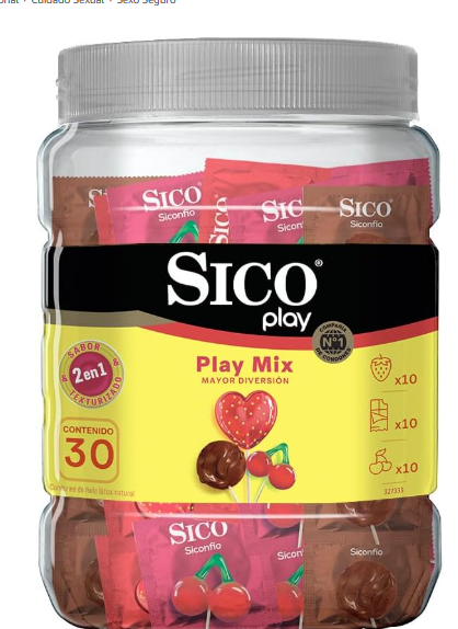 Sico Play Mix, Condones de látex texturizado
