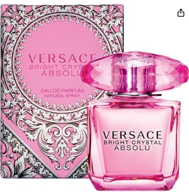 Versace Bright Crystal Absolu Spray, 3.0 Ounce