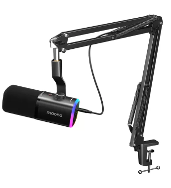 MAONO Micrófono Dinámico USB/XLR