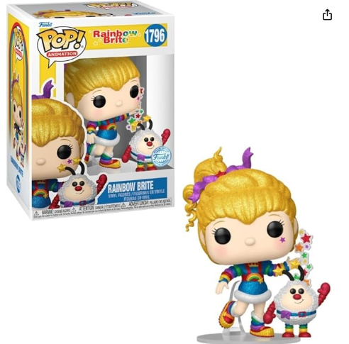 Funko Pop Rainbow Brite with Sprite